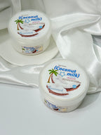 Coconut Milk Cloud Slime.Thick, stretchy slime